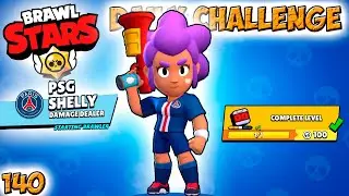 Brawl Stars PSG SHELLY damage dealer STARTING BRAWLER DAILY CHALLENGE #140! Walkthrough gameplay.