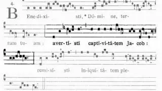 Off. Benedixisti, Domine terram tuam