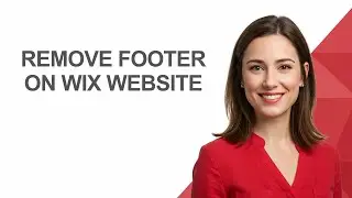 Remove Footer On Wix Website - AshleyHowTo