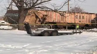 Train Crash in North Lansing