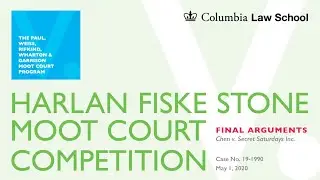 Columbia Law School&rsquo;s 2020 Harlan Fiske Stone Moot Court Finals