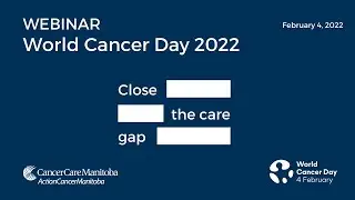 World Cancer Day 2022: Cancer Treatment by Dr. Czaykowski
