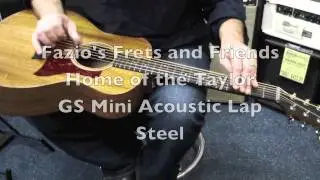 2012 Taylor GS Mini Mahogany Acoustic Lap Steel