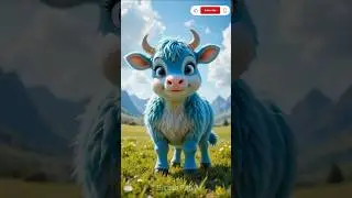 Cow Mooing Sound 🐄 | Real Cattle Moo Voice & Desi Cow Sound | Animal Sounds for Kids #shorts