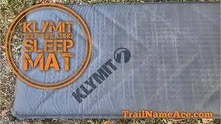 Klymit Self Inflating Air Mattress - Budget Backpacking Gear