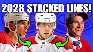 THE *2028* MONTREAL CANADIENS' *MIND-BLOWING* PROJECTED LINEUP! PT1