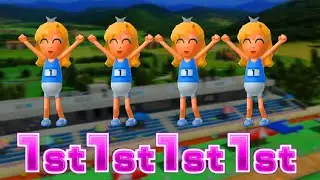 Wii Party U - Dojo Domination Play as Princess Peach (Advanced)