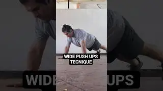 tecnica de wide push ups #tutorial #tutorials #fitness #tecnique #coachingonline #motivation