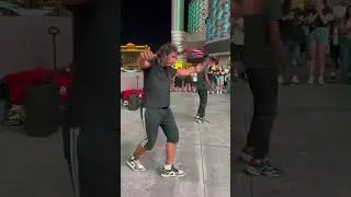 ‼️‼️ Ghetto Cirque du Soleil Show Las Vegas Strip Performance🏆 💯💯✅ #breakdance #lasvegas #funny