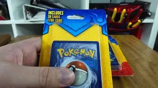 Prof's Pokemon Pulls: Walmart MJ Holding 20 card 