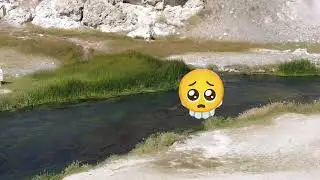 Мужики, даже не пытайтесь опускать яйца 🤣 в HOT CREEK.. #HotCreek #HotCreekGeologicSite #California