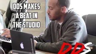DDS Making A Beat At The Studio