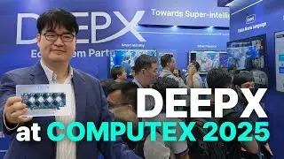DEEPX at COMPUTEX 2025 #DEEPX #computex2025 #AIHardware #TechEventSketch #deepx