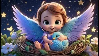 Bella Bird Builds a Nest | Nature Song for Kids | Gentle Animal Rhyme