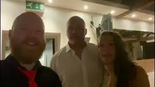 Bride and groom react to wedding entertainment from Hard to Handle band!