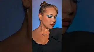 Bayrische Motoren Werke💙 #bmw #bluemakeup #makeuplook #makeuptransition #makeupartistworldwide