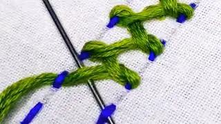 Basic Stitches Tutorial/ Embroidery By RP
