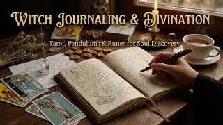 Witch Journaling & Divination: Tarot, Pendulums & Runes for Soul Discovery
