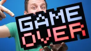 Распаковка Game Over Light | Paladone TV