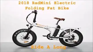2018 RADMINI  ELECTRIC FAT FOLDING RAD POWER BIKE 41 Ride A Long