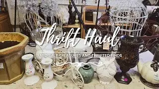 Thrift Haul • Vintage Treasures • Yard Sale Score • Junk Run • Thrifting Adventures
