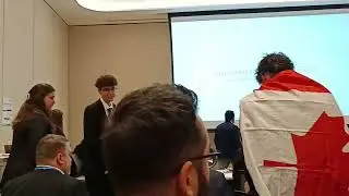 Kavya's entry at Enactus 2025 league round