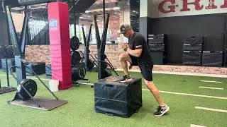 Box Step/Jump Overs (DEKA)