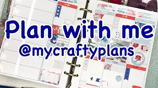 Plan with me | Personal Wide Rings | 4th of July (Paper Muse Crafts)