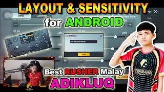 (NEW) FRG ADIKLUQ Layout Code and New Sensitivity 2021 | Best Rusher from Malaysia