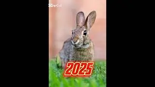 rabbit 🐇2025 Vs 5000bce monster rabbit short video #history #monster #rabbit #shortvideo #views