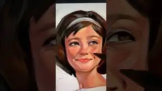 Drawing Portrait from old Movie🎨🎬