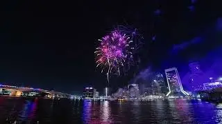 Firework show  #views #fireworks    (New Year 2026)  Jacksonville,FL