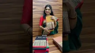 🌾 NARAYANPET COTTON BEAUTY! 🌾 Handloom Saree @ ₹1,050 💖 | Traditional &bull; Lightweight