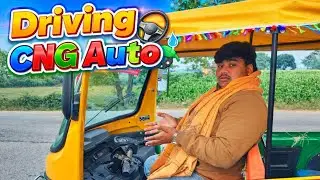First Time CNG Auto Drive Kiya 🥰