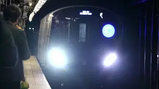 MTA New York City Subway : 168th Street Bound R211A C Train @ 34th Street-Penn Station