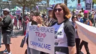 Raw Video: Anti-Trump Rally in San Francisco