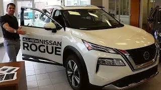 2021 Nissan Rogue Platinum AWD Walk Around and First Look!