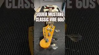 SQUIER CLASSIC VIBE 60s MUSTANG BASS | #squier #squierbyfender #squierclassicvibe #squierbass