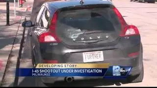 4 in custody, 2 on the loose in Milwaukee freeway shooting