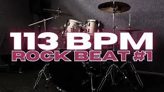 113 BPM - Rock Drum Beat - Loop 1