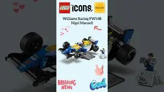 New LEGO&reg; Set Williams Racing FW14B & Nigel Mansell #10353