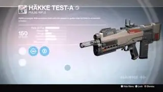 Destiny - Gunsmith Weapon Field Test Week 1 Omolon, Hakke and Suros - Taken King