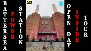 London 🇬🇧 Battersea Power Station Open Day - Inside 1Hour Walk Tour (4K).