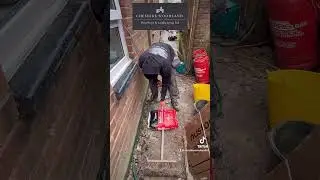 HACK | how to open a bag of cement | NO MESS #construction #hack #landscaping #how #garden #concrete