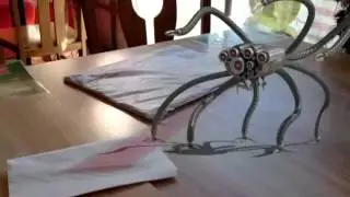 Multi-legged alien monster