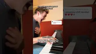 This is what happens when you piano solo over HAMILTON 🎹 #piano #hamilton