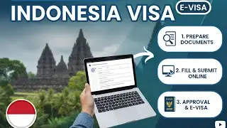 Indonesia visa application step by step #indonesiavisa #indonesiatravel