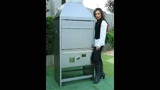 ROCKET BARBECUE - OVEN - BRAAI - SS - 800 FREESTANDING COMBO
