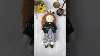 Before and after the doll's costume change... It's like a cosmetic surgery! #HandmadeMagic  #vintage