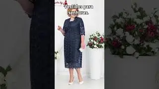 VESTIDOS PARA SENHORA #moda #modagospel #modafeminina #evangelica #mulherdef&eacute;#subscribe#shots #viral